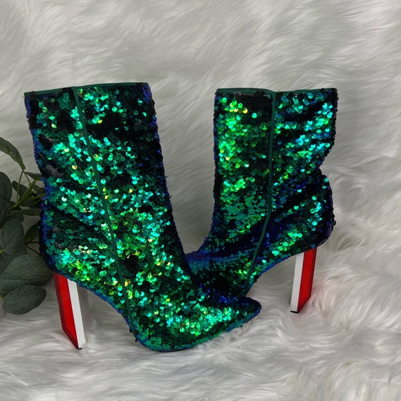 Cape Robbin sequence, reflector heels size 10 - Picture 1 of 6